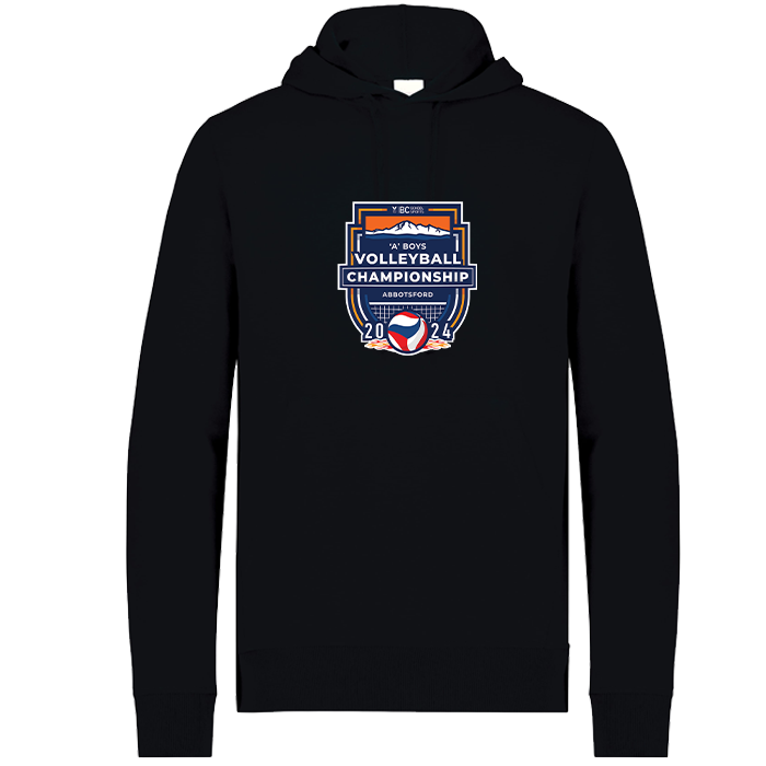 2024 1A Boys Volleyball Hoodie - Black
