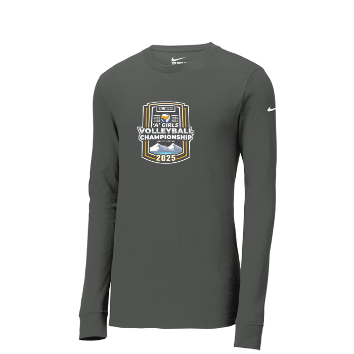 Nike Dri-FIT Long Sleeve - BCSS 1A Girls Volleyball 2025 - Anthracite