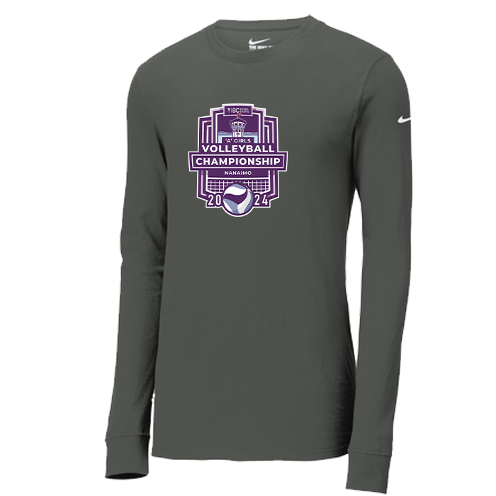 2024 1A Girls Volleyball Nike Dri-FIT - Dark Grey