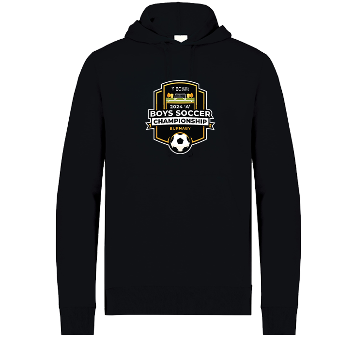 2024 A Boys Soccer Hoodie - Black