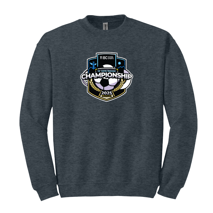 BCSS 1A Girls Soccer 2025 Crew - Dark Grey