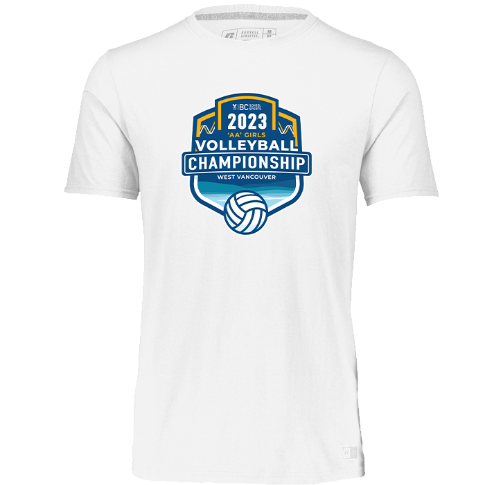 2023 2A Girls Volleyball Short Sleeve T-Shirt - White