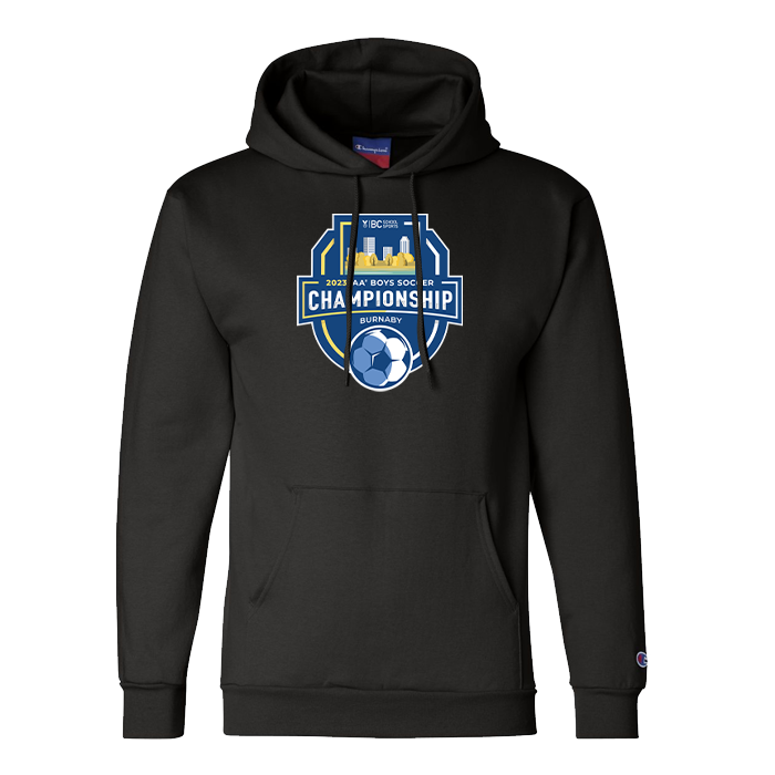 2023 2A Boys Soccer Champion Hoodie - Black