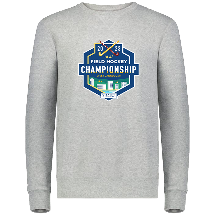 2023 2A Field Hockey Crewneck - Platinum Heather