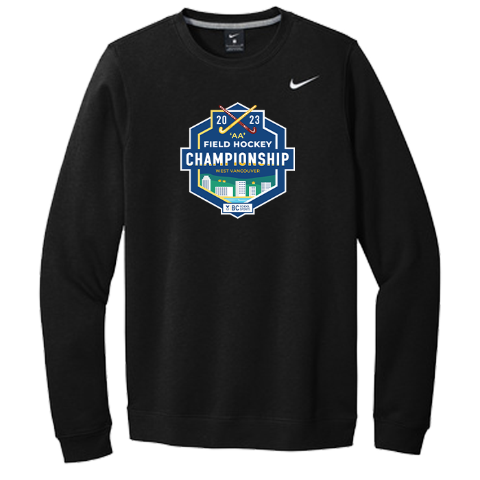 2023 2A Field Hockey Nike Crewneck - Black