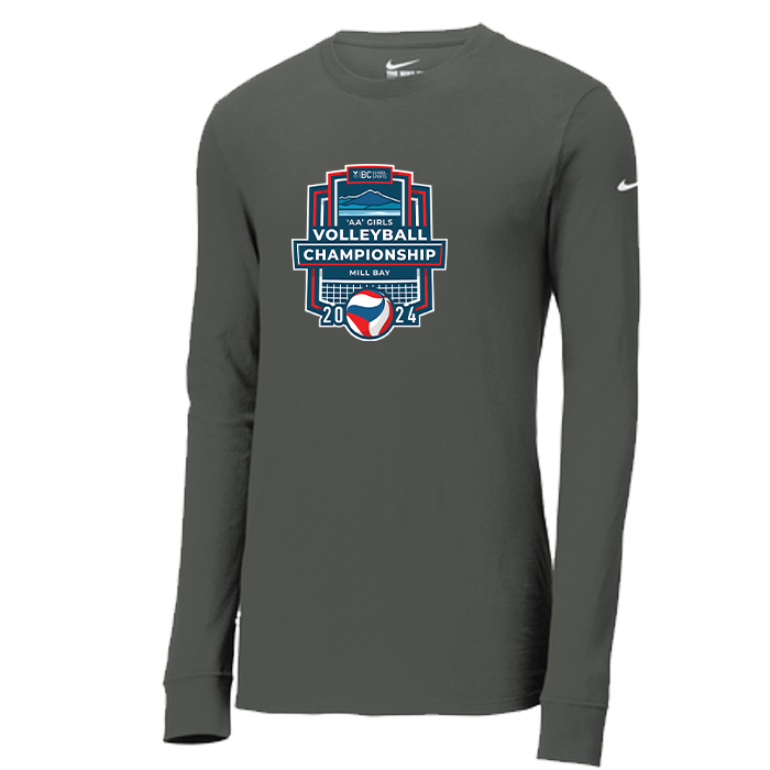 2024 2A Girls Volleyball Nike Dri-FIT - Dark Grey
