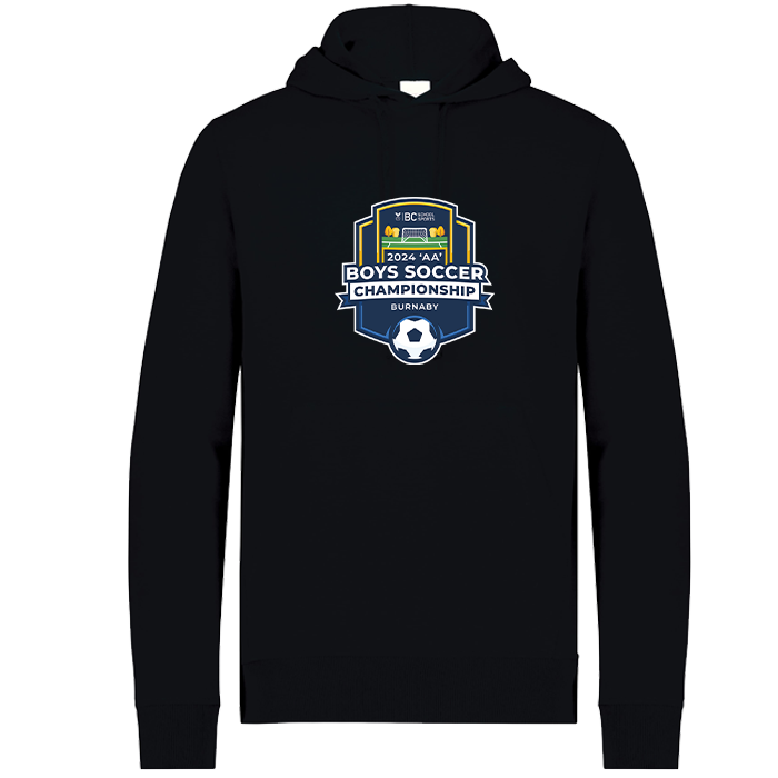 2024 2A Boys Soccer Hoodie - Black