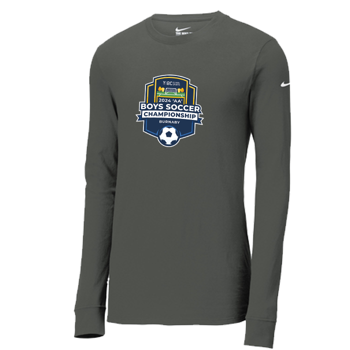 2024 2A Boys Soccer Nike Dri-FIT - Dark Grey