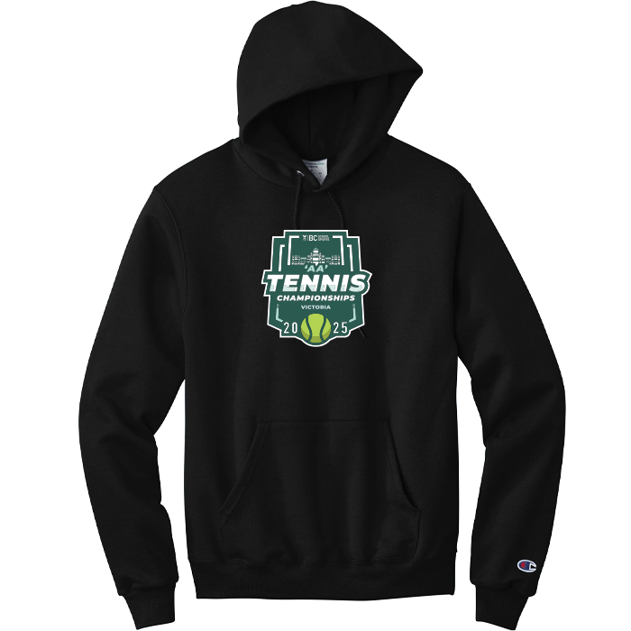 BCSS 2A Tennis 2025 'Champion' Hoodie - Black