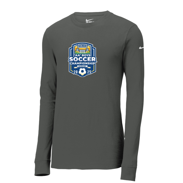 Nike DriFit Long Sleeve T - 2A Boys Soccer 2025 - Anthracite
