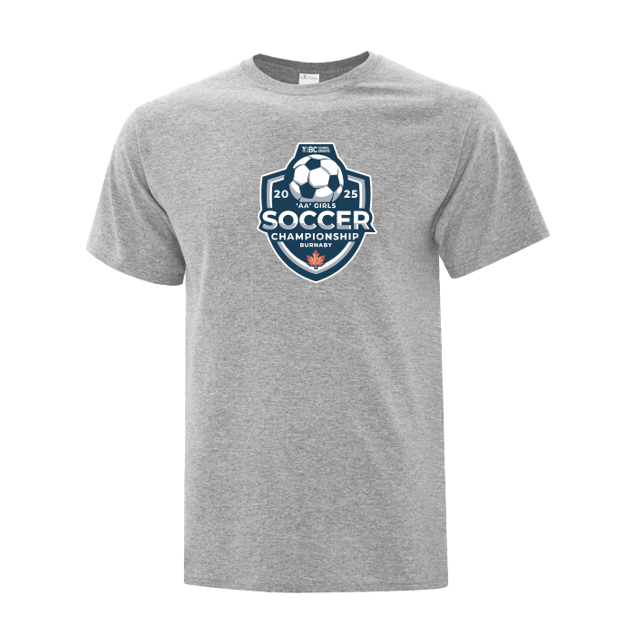 BCSS 2A Girls Soccer 2025 Short Sleeve - Light Grey