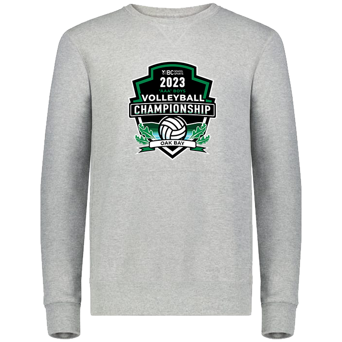 2023 3A Boys Volleyball Crewneck- Platinum Heather