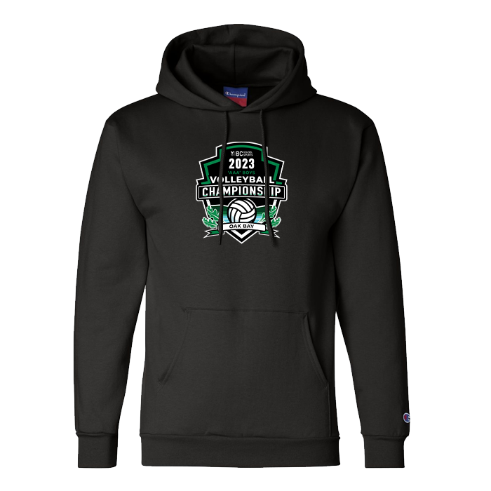2023 3A Boys Volleyball Champion Hoodie - Black