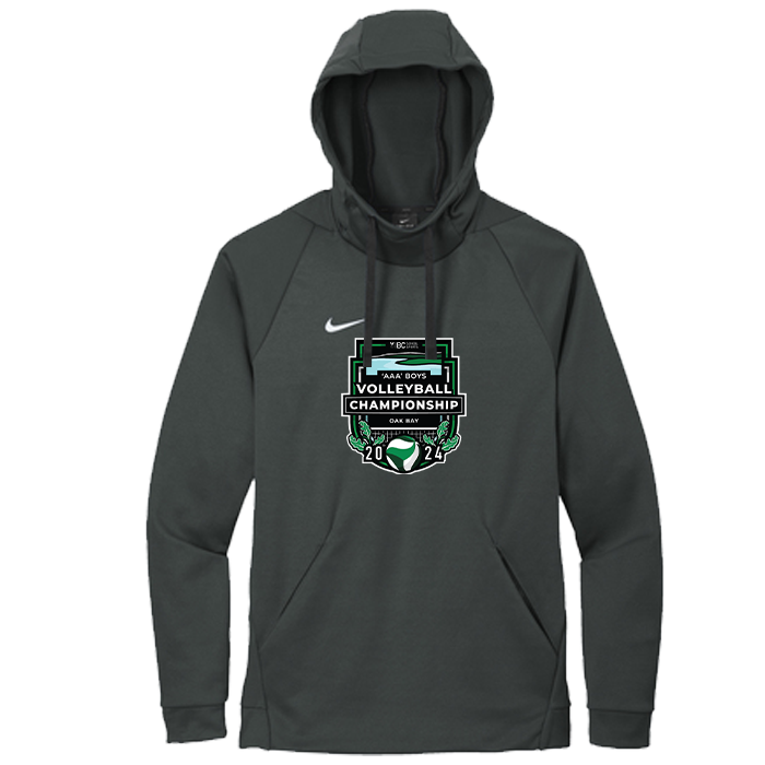 2024 3A Boys Volleyball Nike Hoodie - Dark Grey