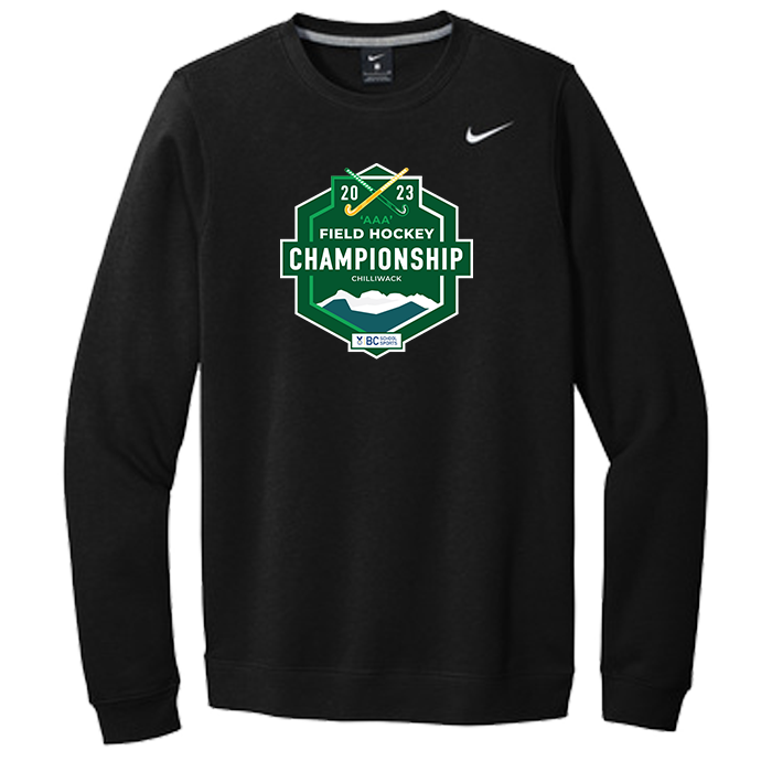 2023 3A Field Hockey Nike Crewneck - Black