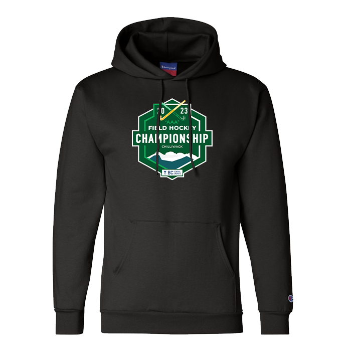 2023 3A Field Hockey Champion Hoodie - Black