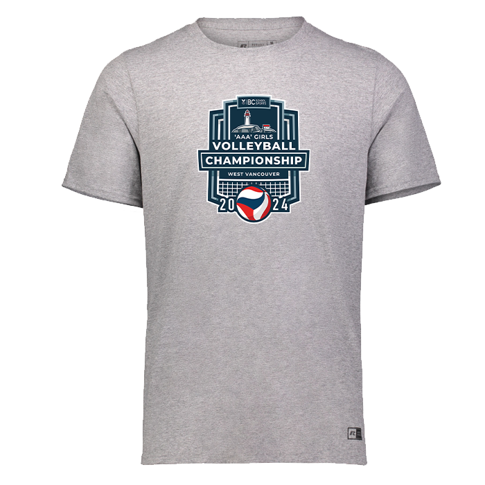 2024 3A Girls Volleyball Short Sleeve - Grey