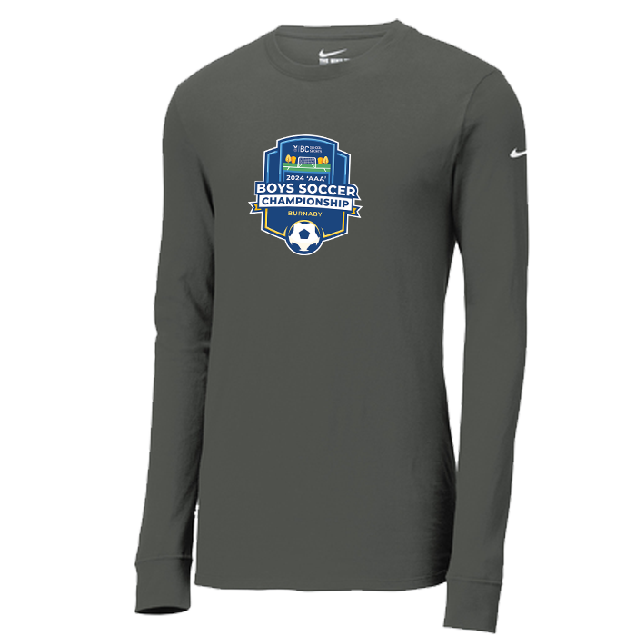 2024 3A Boys Soccer Nike Dri-FIT - Dark Grey