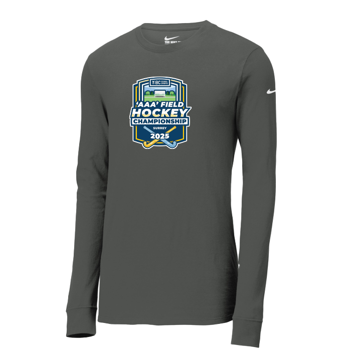 Nike Dri-Fit Long Sleeve- BCSS 3A Field Hockey 2025 - Anthracite