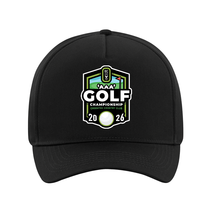 Ball Cap - BCSS 3A Golf 2026 - Black