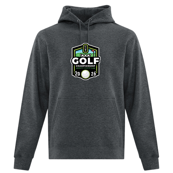 Hoodie - BCSS 3A Golf 2026 - Dark Grey Heather