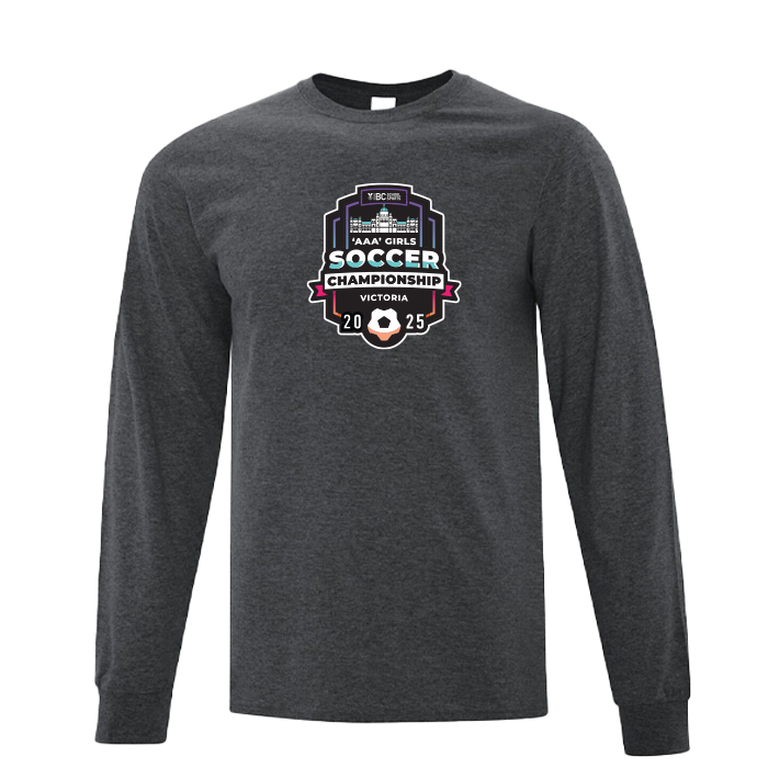BCSS 3A Girls Soccer 2025 Long Sleeve - Dark Grey