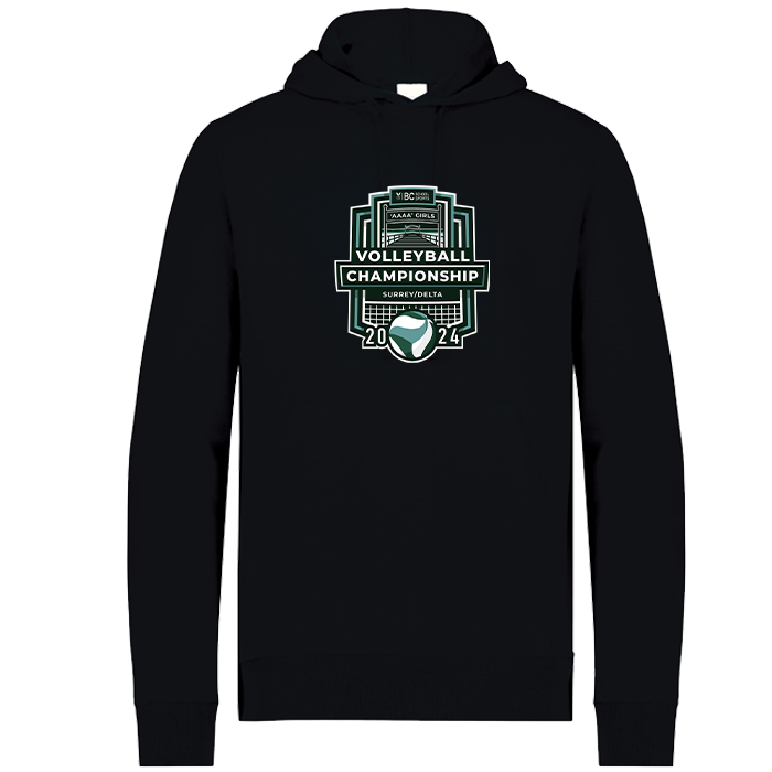 2024 4A Girls Volleyball Hoodie - Black