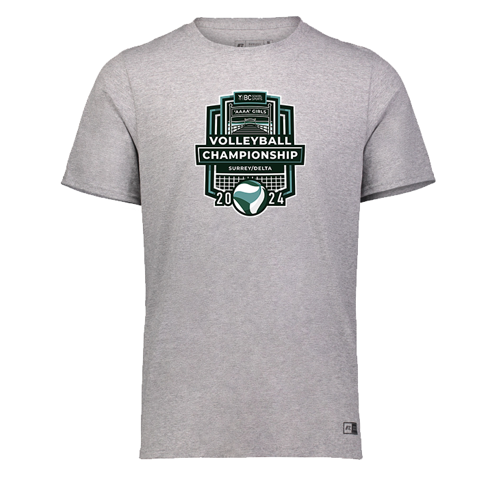 2024 4A Girls Volleyball Short Sleeve - Grey
