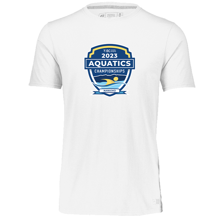 2023 Aquatics Short Sleeve Tee - White