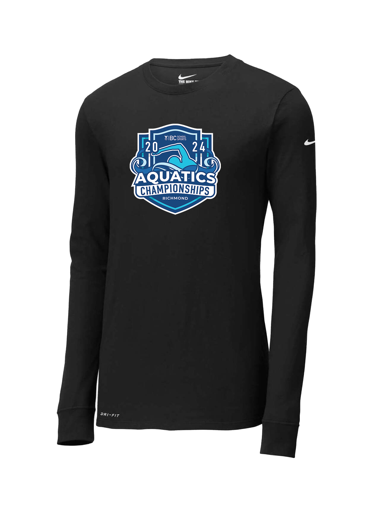 BCSS Aquatics Nike Dri-FIT - Black