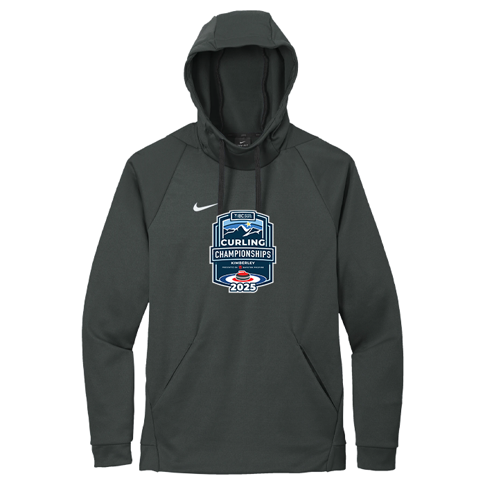 BCSS Curling 2025 Nike Hoodie - Dark Grey