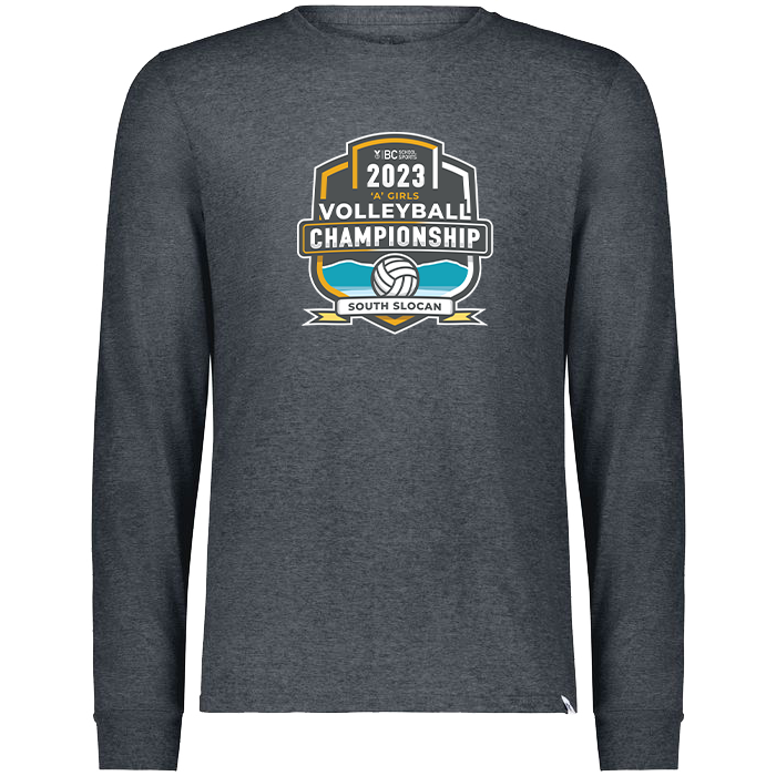 2023 1A Girls Volleyball Long Sleeve - Heather Grey