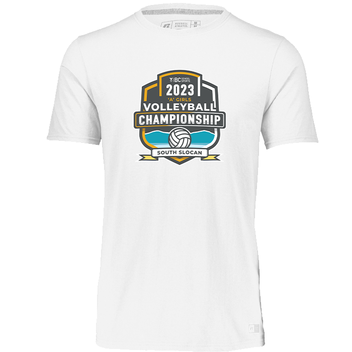 2023 1A Girls Volleyball Short Sleeve T-Shirt - White