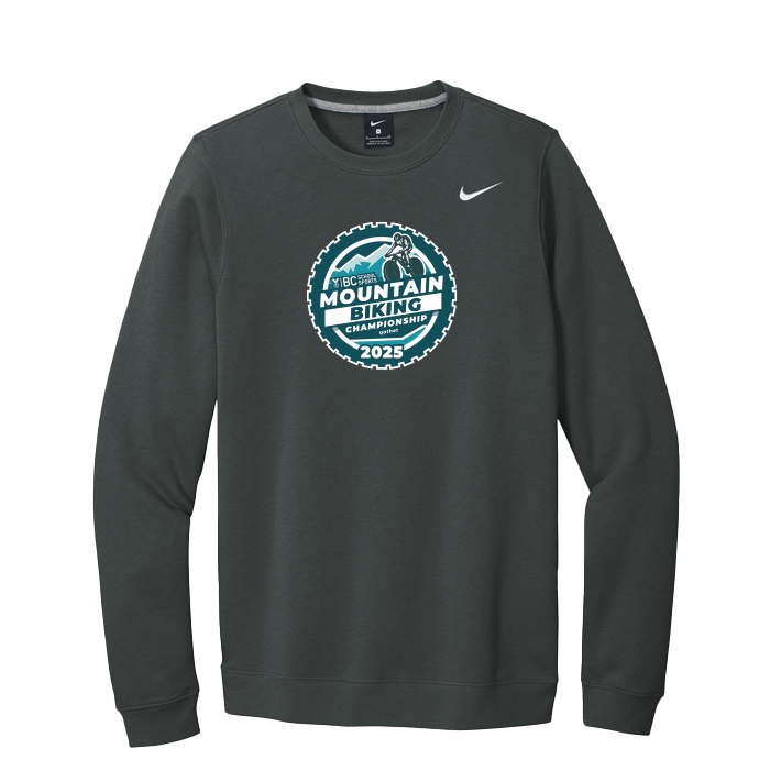 BCSS Mountain Biking 2025 Nike Crew - Dark Grey