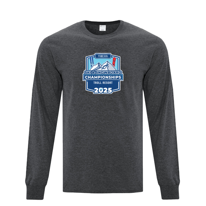 BCSS Ski & Snowboarding 2025 Long Sleeve - Dark Grey