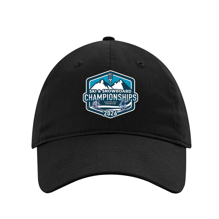 Ball Cap - BCSS Ski & Snowboard 2026 - Black