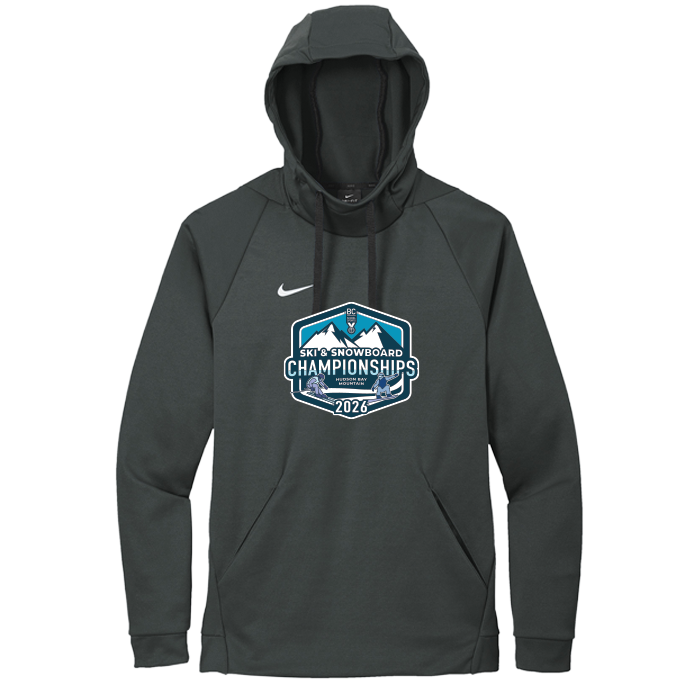 Nike Thermafit Hoodie - BCSS Ski & Snowboard 2026 - Anthracite