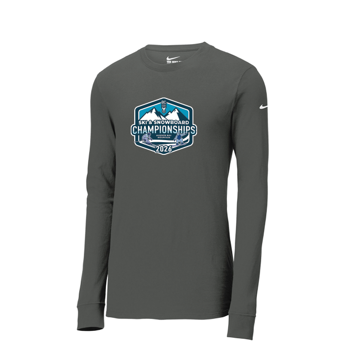 Nike Dri-FIT Long Sleeve - BCSS Ski & Snowboard 2026 - Anthracite