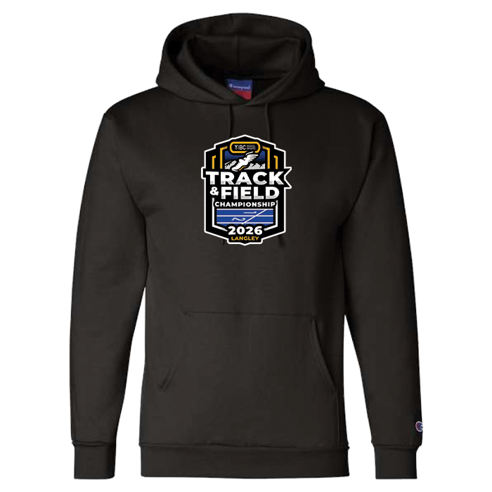 Champion Hoodie - BCSS Track and Field 2026 - Black