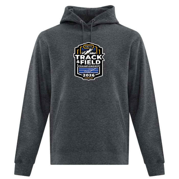 Hoodie - BCSS Track and Field 2026 - Dark Grey Heather