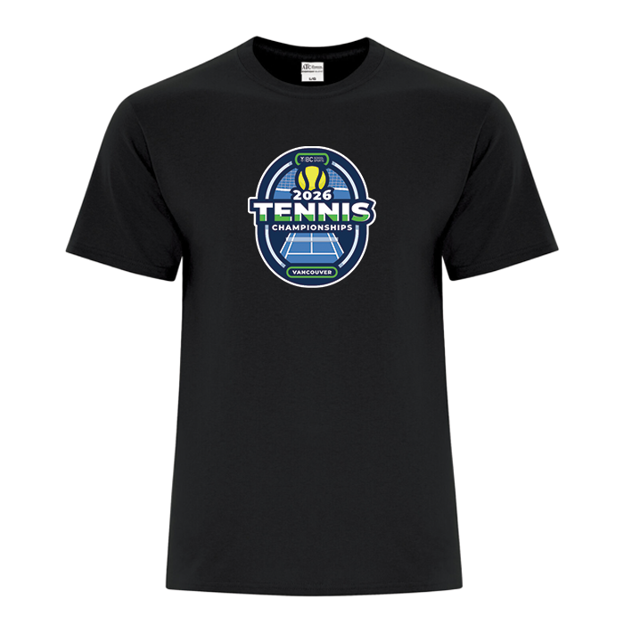 Cotton Short Sleeve - BCSS Tennis 2026 - Black