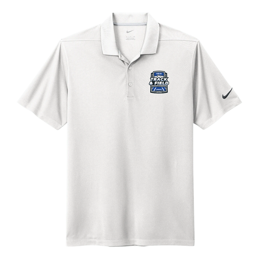 BCSS Track & Field Nike Men's Polo - White