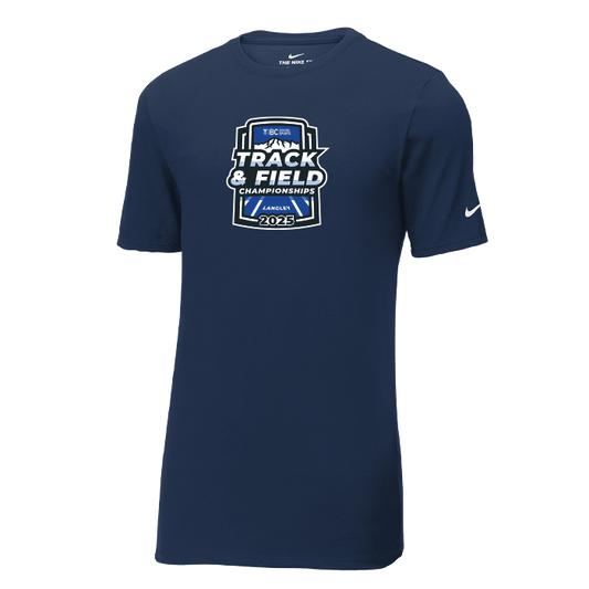 BCSS Track & Field Nike DriFit Short Sleeve - Navy