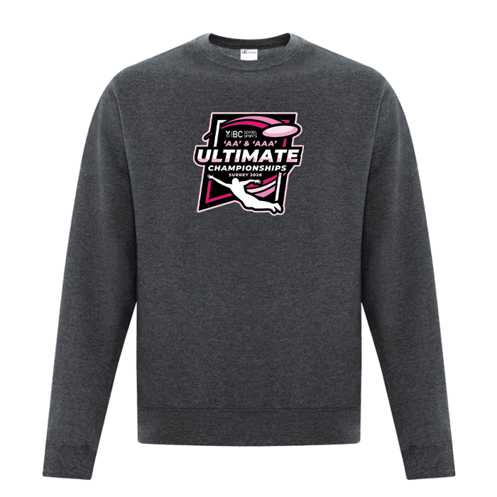 Crewneck - BCSS Ultimate 2026 - Dark Heather Grey