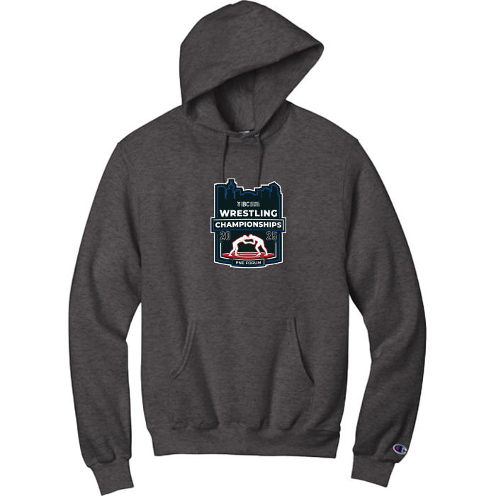 BCSS Wrestling 2025 Champion Hoodie - Dark Heather