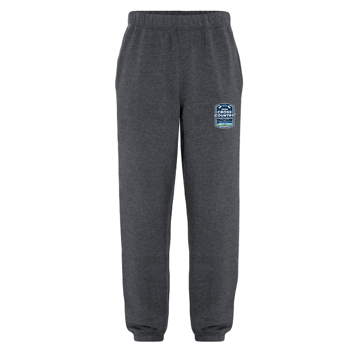 Russel Fleece Sweatpant - BCSS Cross Country 2025 - Dark Grey Heather ...