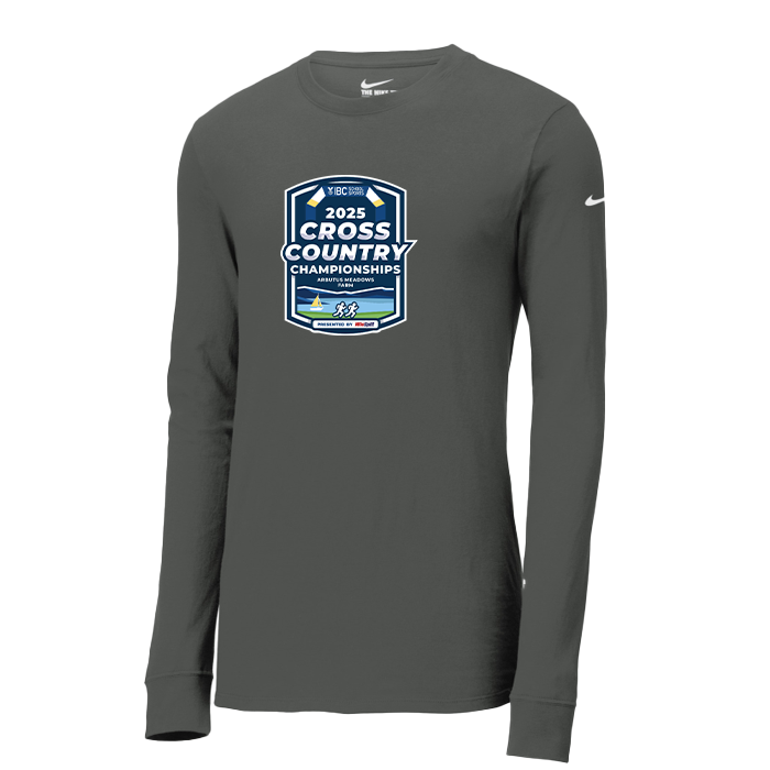 Nike Dri-Fit Long Sleeve - BCSS 2025 Cross Country - Anthracite