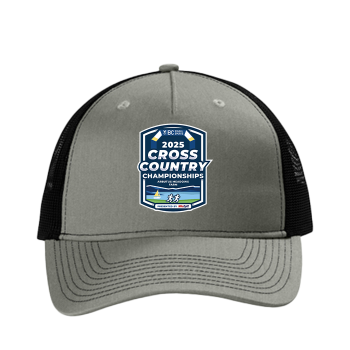 Trucker Cap - BCSS Cross Country 2025 - Grey/Black