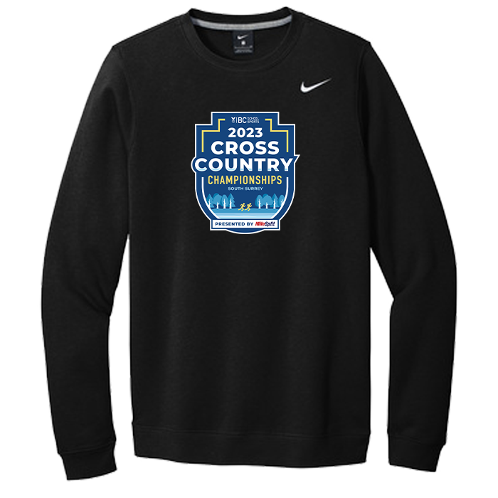 2023 XC Nike Crewneck - Black