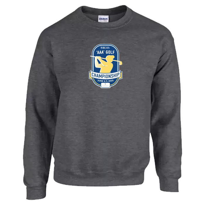 3A Golf Crewneck - Black Heather